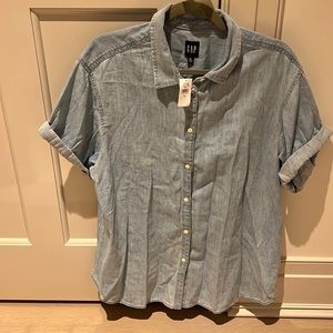 Gap denim short sleeve